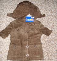 Cord Jacke-Mantel, Gr.68,Teddyfell innen,braun,Kapuze,Neu Hessen - Bad Zwesten Vorschau