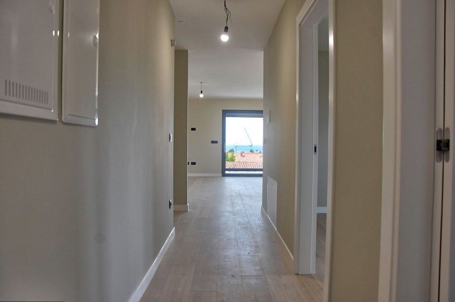 Istrien, Porec: Modernes Penthouse mit Dachterrasse und Panoramablick auf die Stadt und das Meer  - Immobilie A3176 in Rosenheim