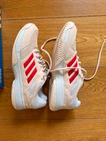 Adidas Sneakers Hallenschuhe Gr. 40 2/3 pink apricot Hessen - Maintal Vorschau