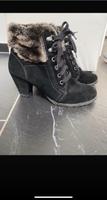 Wildleder Stiefeletten mit Fell Hessen - Eppertshausen Vorschau