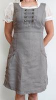 Graues Leinenkleid von Street One Gr. 42 Hessen - Roßdorf Vorschau