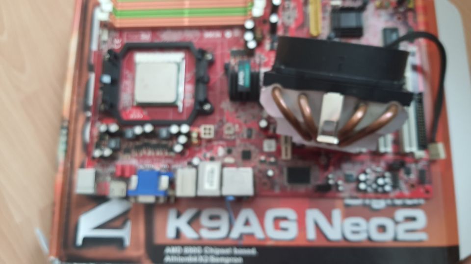 MSI Mainboard K9 AG Neo2-Digital + CPU 6400 + 8 GB RAM Bundl Kom in Niefern-Öschelbronn