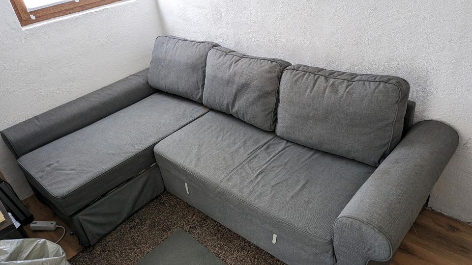 Schlafsofa Ecksofa Couch Ikea Backabro in Murrhardt