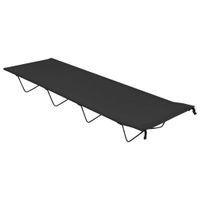 Campingbett 180x60x19 cm Oxford-Gewebe Feldbett Schwarz Bayern - Bad Kissingen Vorschau