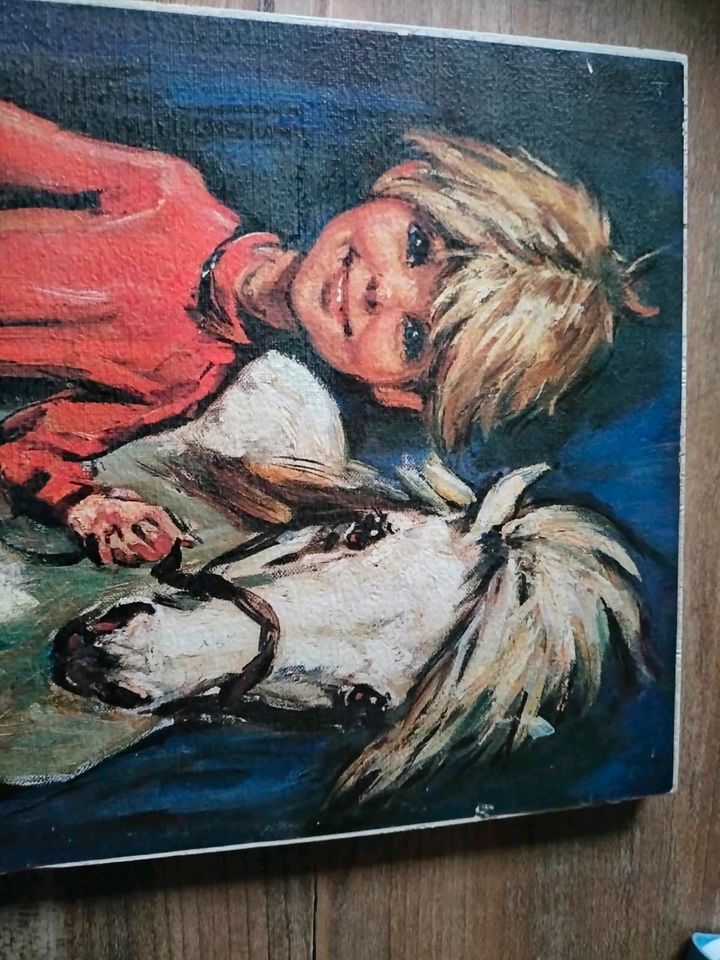 Faust Kunst Bild 70er Jahre - Junge mit Pony in Stadtoldendorf