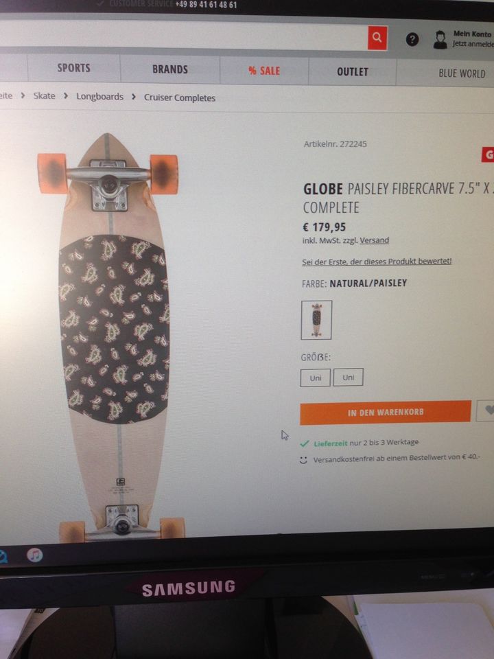 Globe Longboard Cruiser leicht gute Dämpfung in  Ludwigsvorstadt-Isarvorstadt - Isarvorstadt | eBay Kleinanzeigen ist jetzt  Kleinanzeigen