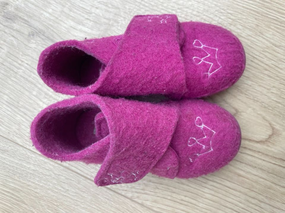 Hausschuhe Bobbie Shoes Gr. 21 - pink in Essenbach