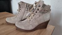 Tamaris Lederstiefelette – Größe 40 - Beige Hessen - Mühlheim am Main Vorschau