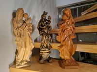 3 MADONNEN XL HOLZ ALT DEKO KUNST SCHNITZEREI HEILIG MARIA Bayern - Kumhausen Vorschau