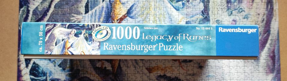 Ravensburger Puzzle "Die Nebelsängerin" 1000 Teile ohne CD in Leverkusen