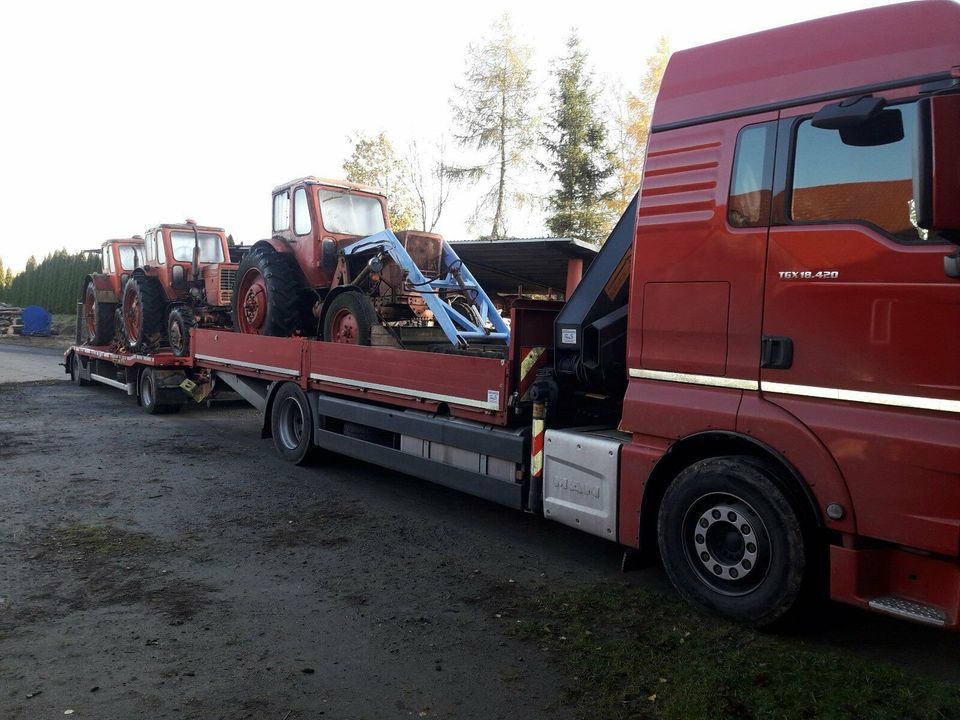 Landmaschinentranporte Maschinentranporte Traktor Container in Bischofswerda