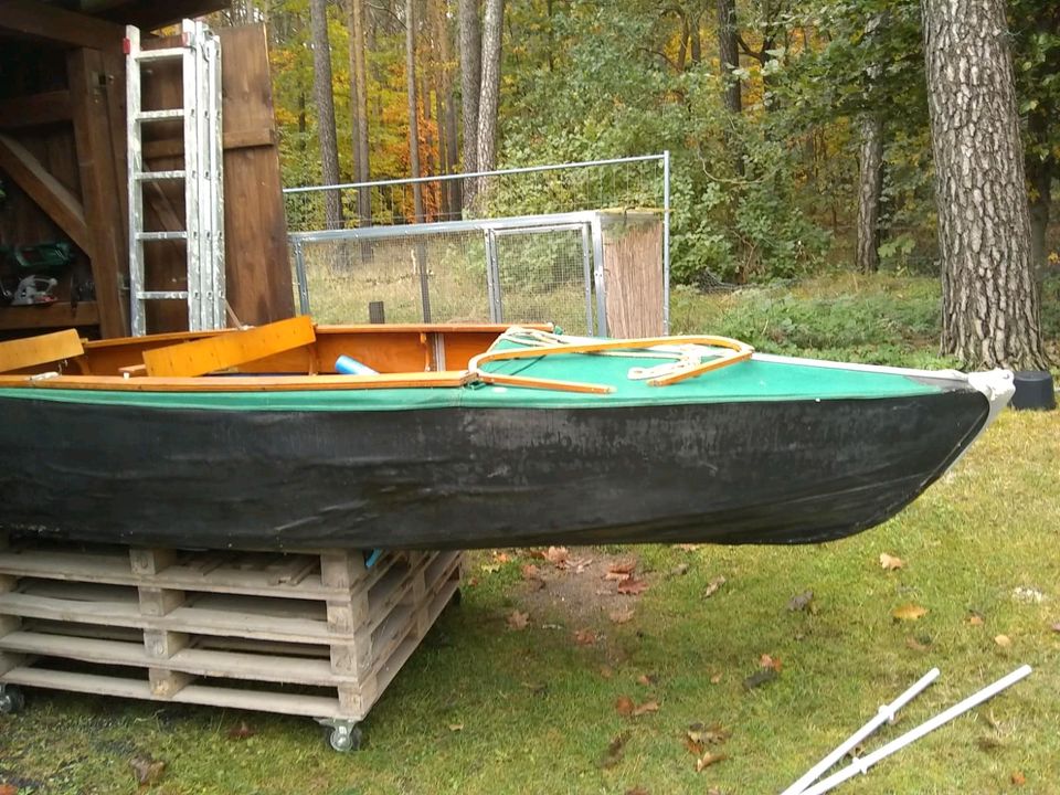 DDR faltboot delphin in Trebendorf-Mühlrose