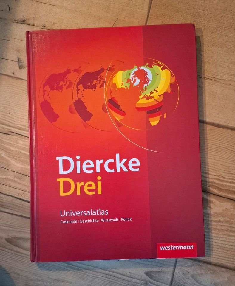 Atlas,Diercke,Rot,ISBN978-3-14-100770-1 in Kirchen (Sieg)