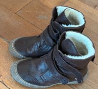 Braune gefütterte Winterstiefel Leder Gr.34 Pom Pom inkl Versand Baden-Württemberg - Karlsruhe Vorschau