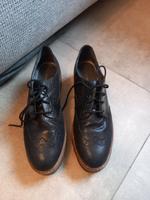Schnürschuhe Schnürer schwarz Größe 41 Sachsen - Lößnitz Vorschau