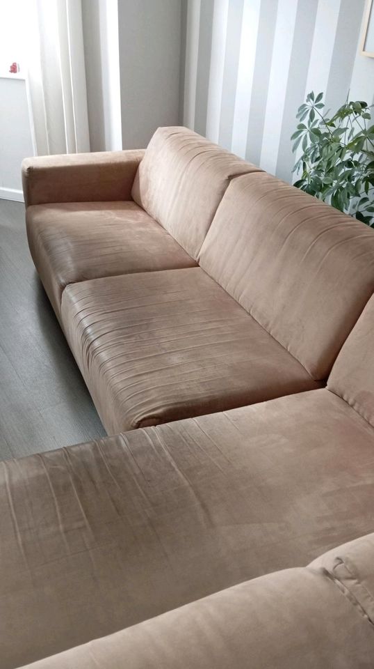 Sofa Federkern/Microfaser!!! 2,90mx 2,30m in Peine