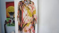 W.Neu Kleid Leinenkleid v. Taifun Leinen L XL 42 44 Tunika bunt Brandenburg - Caputh Vorschau