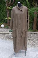EXKLUSIVER DAMEN XXL LEINEN MANTEL *FLAXXXS* SCHLAMM 42 44 46 TOP Hessen - Kelkheim Vorschau