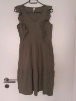 Kleid Damen S khaki Volant Rüschen Brandenburg - Walsleben Vorschau