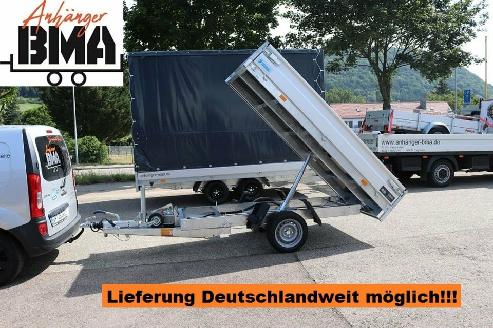 Hapert Cobalt Rückwärtskipper HB-1 260x150x30 1500kg H-Pumpe NEU in Mühlhausen im Täle