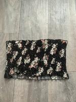 Bandeau top Sommer schwarz mit Blumen S/36 Shein Rostock - Reutershagen Vorschau