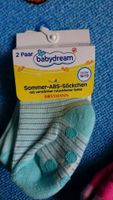 2 Paar Baby Stopper Socken 18/19 Anti Rutsch Fliesenflitzer mint Brandenburg - Wustrau Vorschau