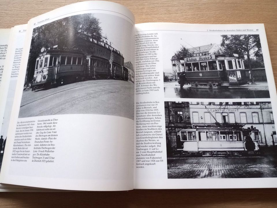 Trambahn-Album 400 Bilder deutscher Straßenbahnen 1930 Gottwaldt in Bienenbüttel