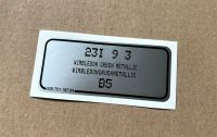 Aufkleber Wimbledongrünmetallic für Porsche 968 964 993 996, 32€* Baden-Württemberg - Ilvesheim Vorschau