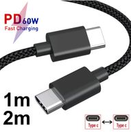 USB C zu USB C Ladekabel 1m | 2m Typ C Kabel 60W Schnellladekabel Bielefeld - Bielefeld (Innenstadt) Vorschau