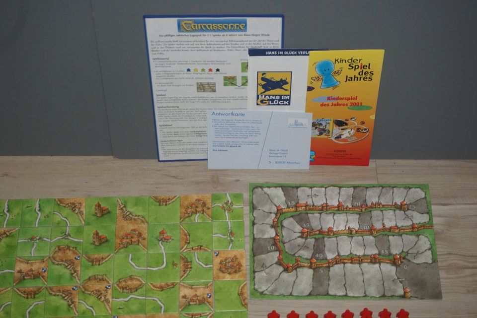 Carcassonne- Basisspiel Spiel des Jahres 2001 von Hans im Glück in Berlin