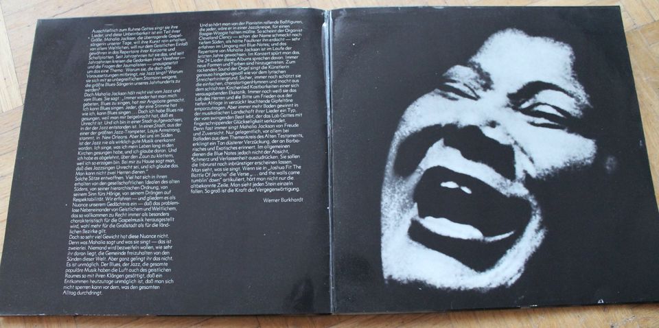 LP "This ist Mahalia Jackson the worlds greatest gospelsinger" in Butzbach