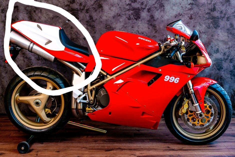 SUCHE Mono Heck / Monopostheck Ducati 996 in Hasselfelde