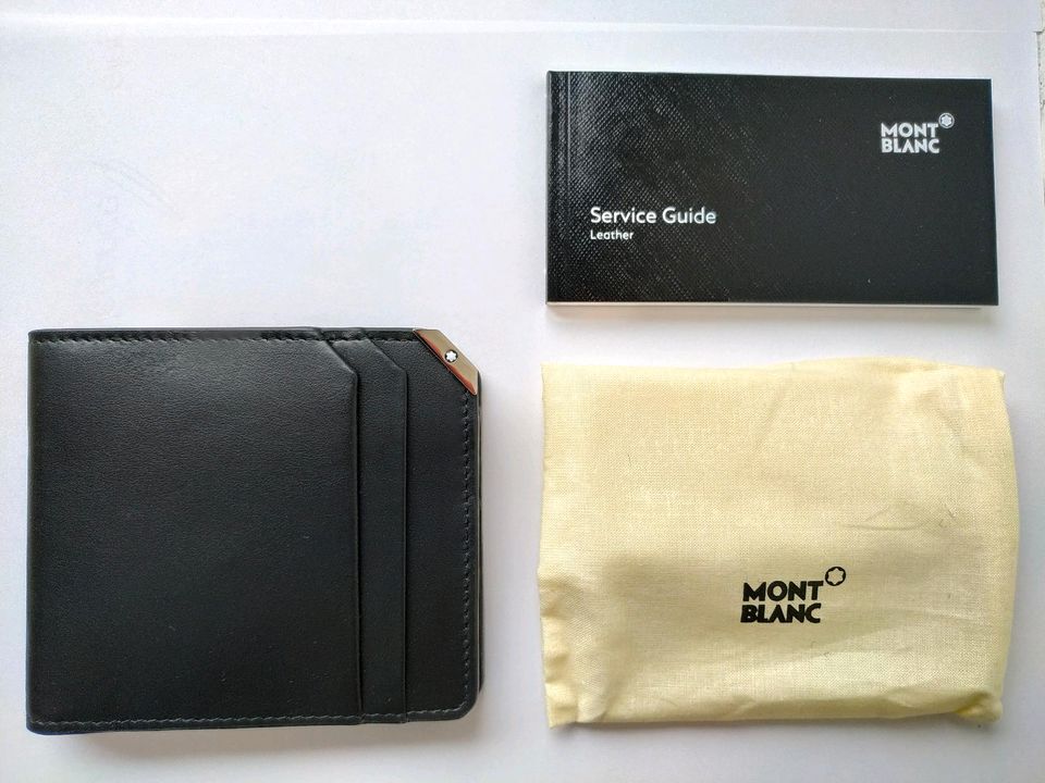 Montblanc 114665 Wallet 6cc, Brieftasche, schwarz in Flensburg