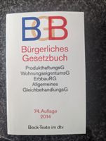 BGB Bürgerliches Gesetzbuch 74. Auflage 2014 Baden-Württemberg - Auenwald Vorschau