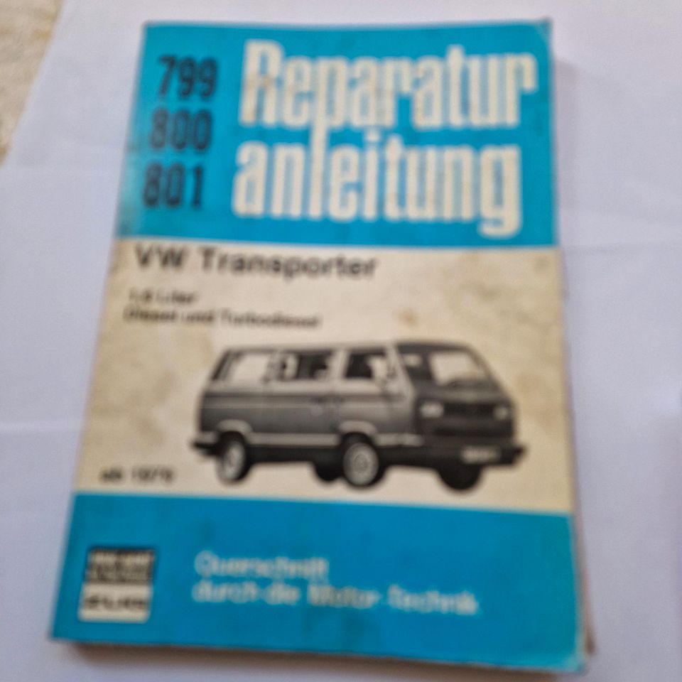 Reparaturanleitung VW Transporter ab 1979 in Lemgo