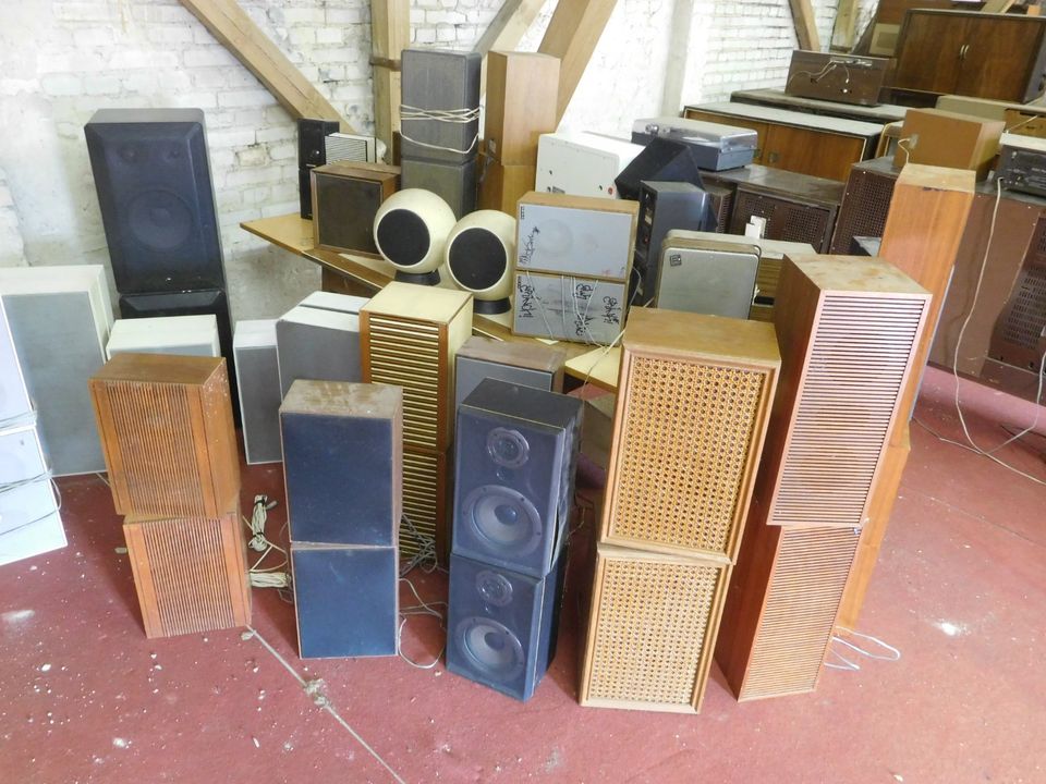 diverse Lautsprecher Boxen , Wega - Braun usw ab 60er Jahre in Trebbin