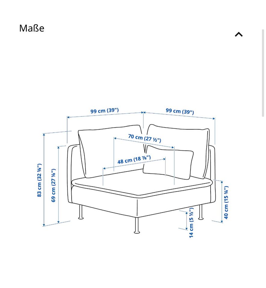 Sofa Söderhamn in Bühl