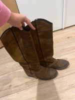 Braune Lederstiefel von Tommy Hilfiger Gr.37 Nordrhein-Westfalen - Straelen Vorschau