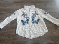 Bluse Schmetterlinge langarm Niedersachsen - Cuxhaven Vorschau