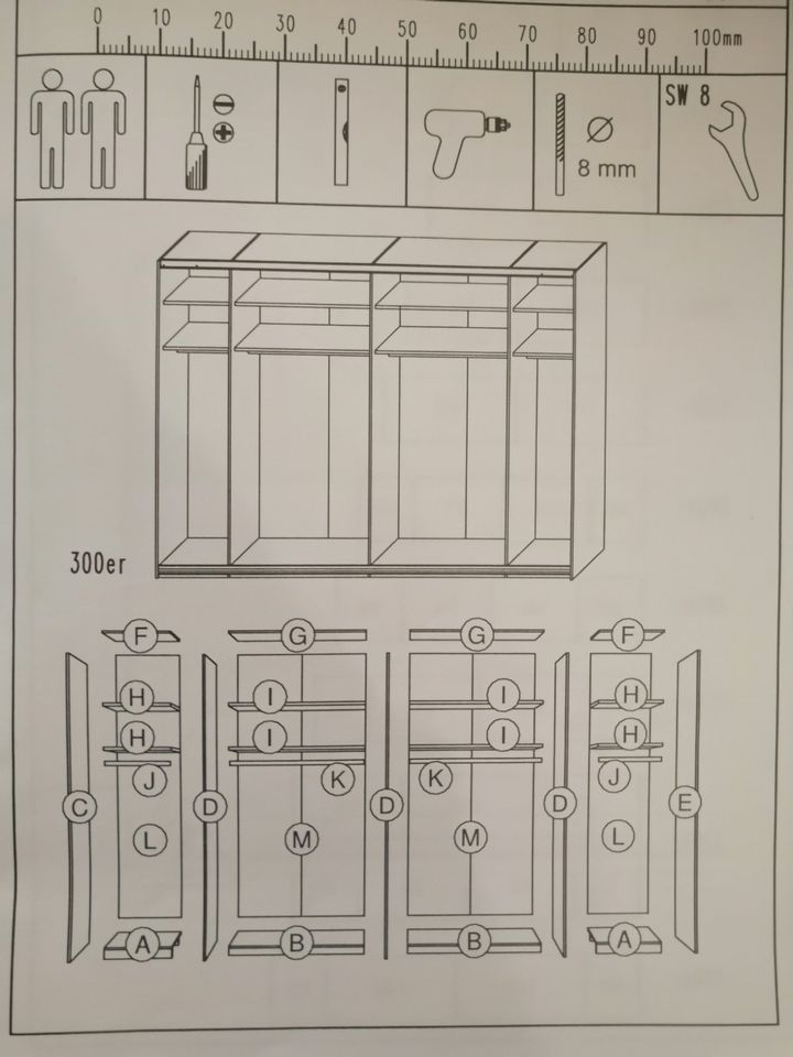 Rauch Schwebetürenschrank 2-Türig in Nienburg (Weser)