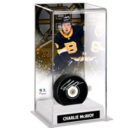 NHL, Boston Bruins, Charlie McAvoy, Signierter Puck Niedersachsen - Bad Rothenfelde Vorschau