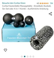 Curiba Massage Set Faszienrolle und Bälle Thüringen - Gorsleben Vorschau