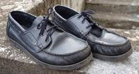 Schwarze Bootsschuhe aus Echtleder GANT 37 bzw. 4 Leder-Schuhe Baden-Württemberg - Laupheim Vorschau