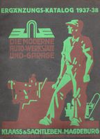 Katalog 1937/38.Moderne Auto-Werkstatt und Garage.Wagenheber Niedersachsen - Wolfsburg Vorschau