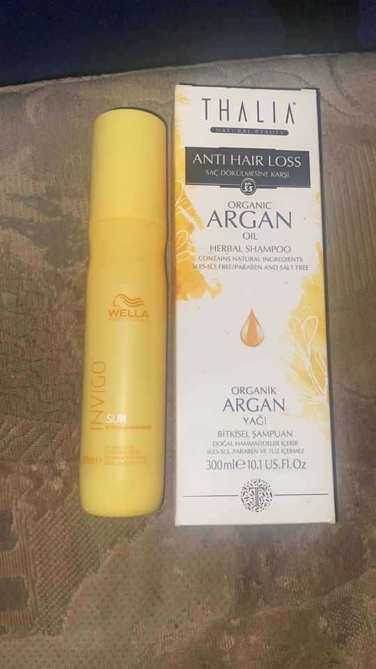 Wella Invigo sun und Thalia Arganöl Shampoo in Lindlar