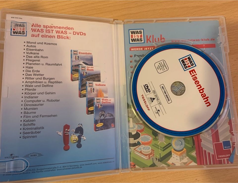 Was ist was Eisenbahn DVD zweisprachig (deutsch, englisch) in München