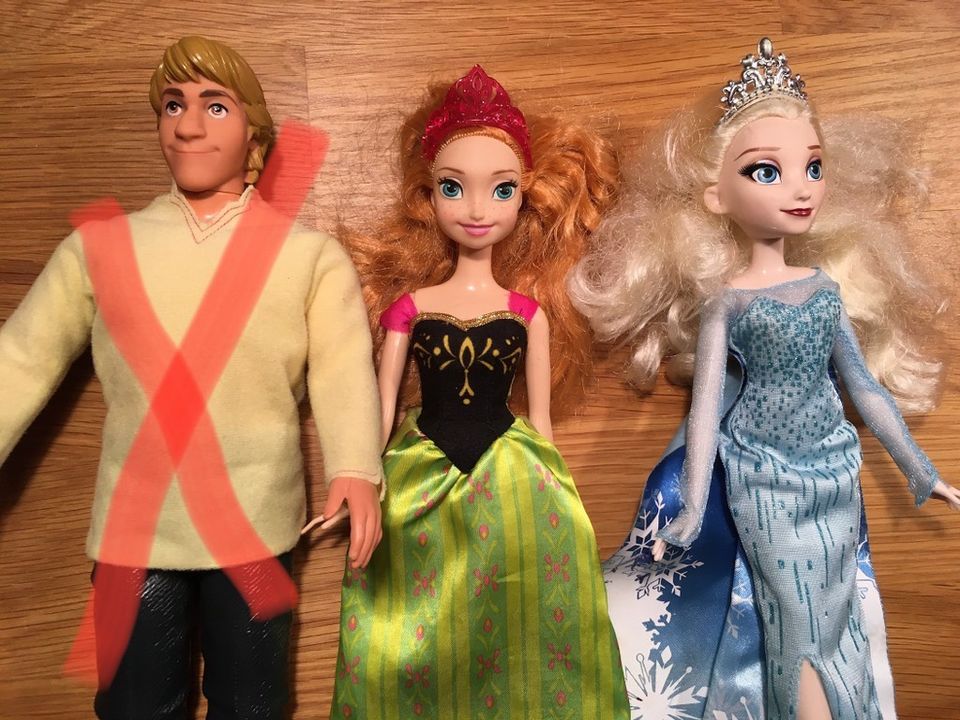 Anna und Elsa Eiskönigin Barbie in Geltow