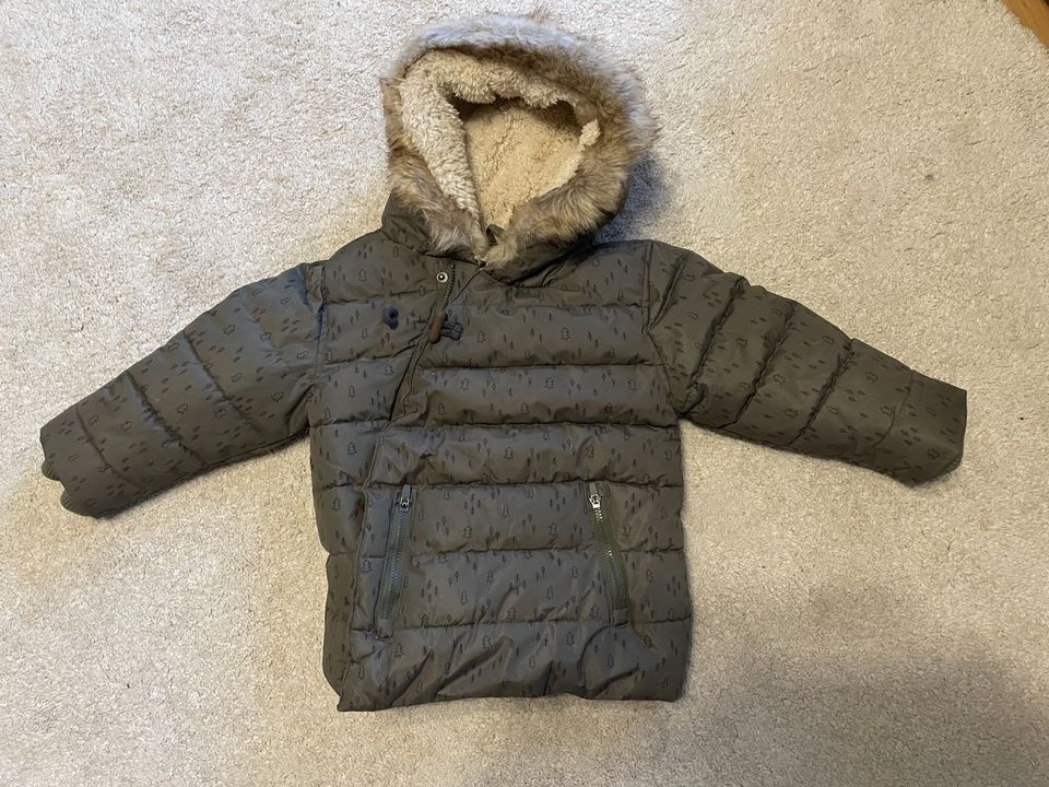 Winterjacke Junge - Topomini - Größe 92 in Bad Vilbel