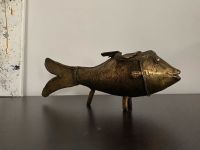Kunst Design Indien ⭐ Fisch Figur ⭐ Metall Messing/Bronze ⭐ Hessen - Bad Nauheim Vorschau