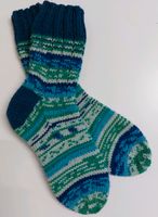 Wollsocken. Gr.34-35.Gestrickte Socken aus 8-fache Sockenwolle. Nordrhein-Westfalen - Warendorf Vorschau